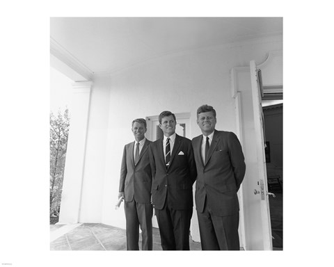 Framed JFK-Robert-Edward Print