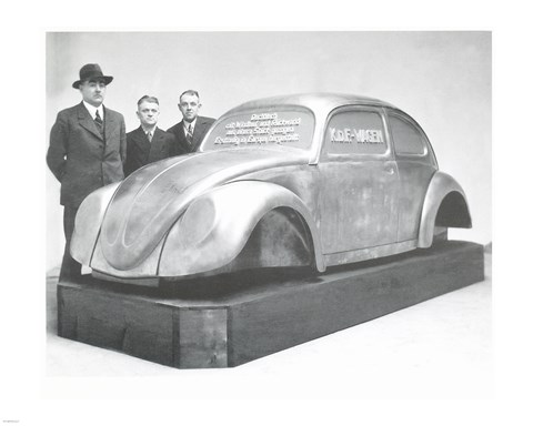 Framed Automotive KDF-Wagen Print