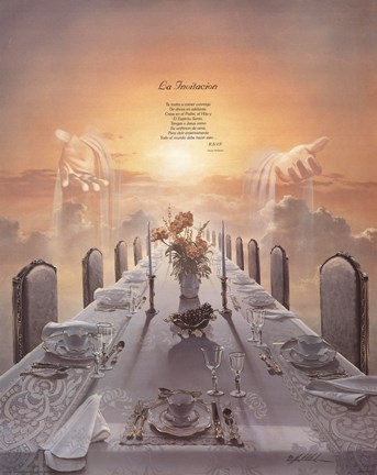 Framed Invitation (Spanish) - small print Print