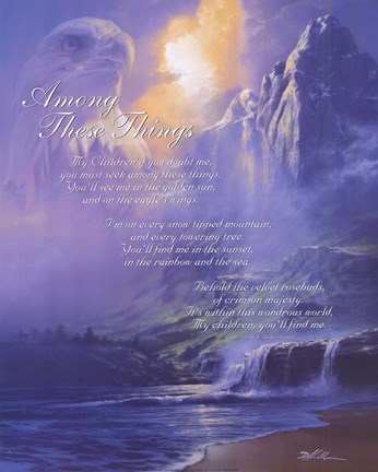 Framed Among These Things Print