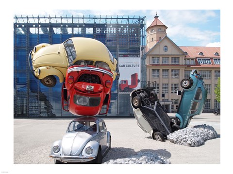 Framed Kafer ZKM CC Print