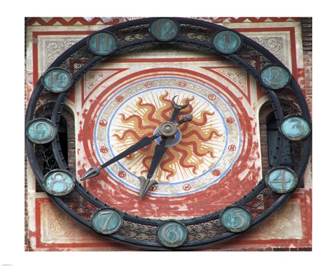 Framed Milano Castello Print