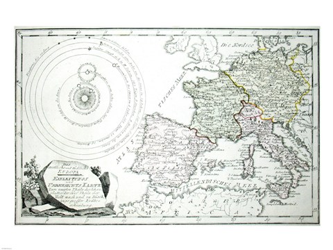 Framed Reilly, Franz Johann Joseph von Print