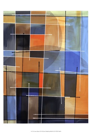 Framed Counter Balance II Print