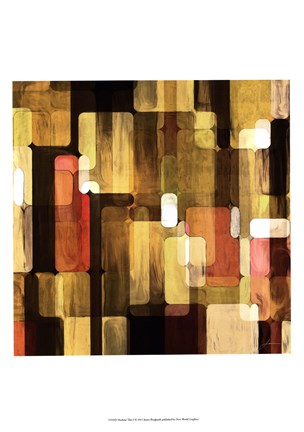 Framed Modular Tiles I Print