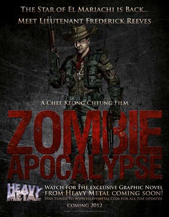 Framed Zombie Apocalypse Print