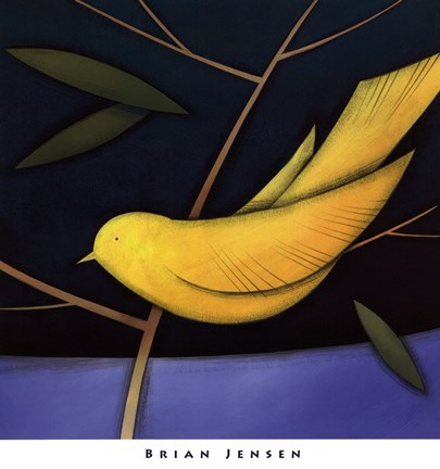 Framed Bird IV Print