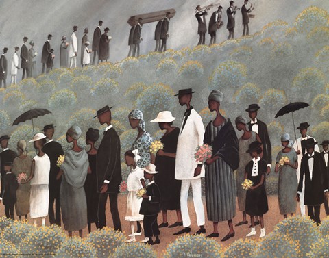 Framed Funeral March Print