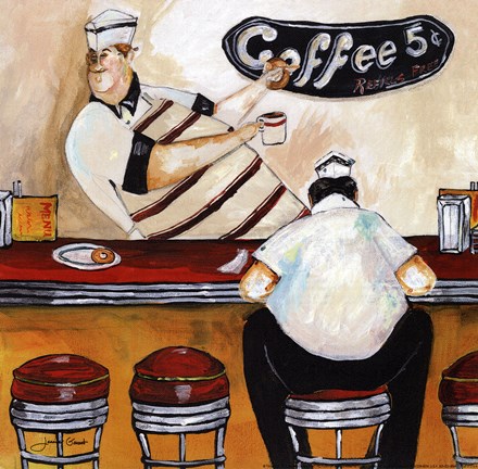 Framed Order Up! Print