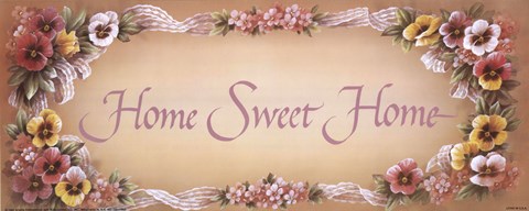 Framed Home Sweet Home Print