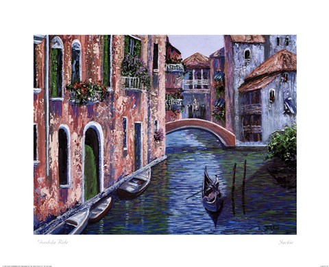 Framed Gondola Ride Print