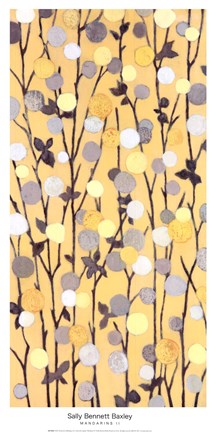 Framed Mandarins II Print