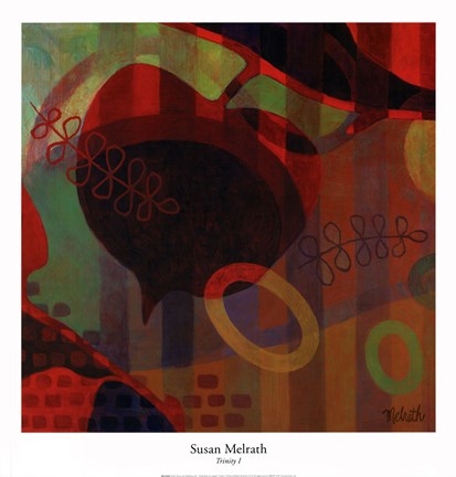 Framed Trinity I Print