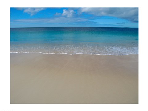 Framed Panoramic view of a sea, Eyre Peninsula, Australia Print