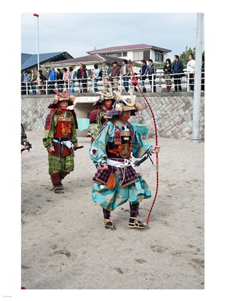 Framed Zushi Yabusame Print