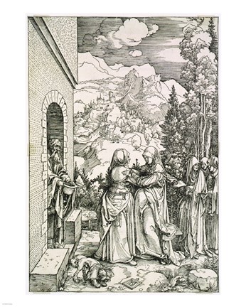 Framed Visitation Print