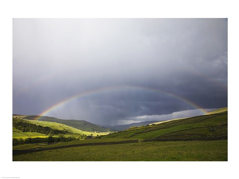 Framed Rainbow Falls San Joaquin River California USA Print