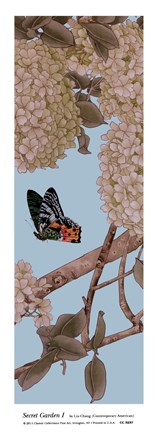 Framed Secret Garden I Print