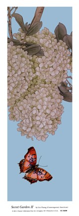 Framed Secret Garden II Print