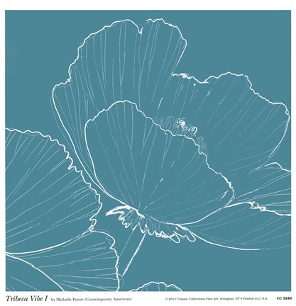 Framed Tribeca Vibe I Print