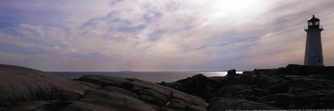 Framed Lighthouse II - mini Print