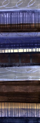 Framed Blue Moon Panel II Print