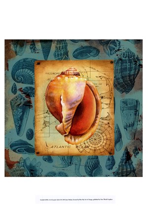 Framed Seaside Gifts II Print