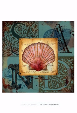 Framed Sand and Surf I Print