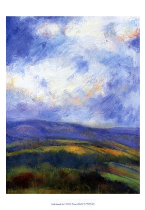 Framed Mountain View V Print