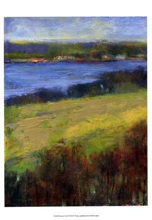 Framed Mountain View I Print