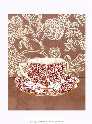 Framed High Tea IV Print