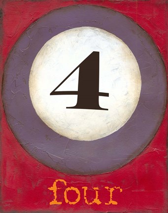 Framed Graphic Pool IV Print