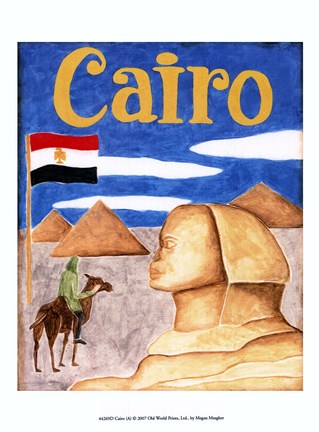 Framed Cairo (A) Print