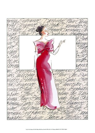 Framed 50&#39;s Fashion II Print