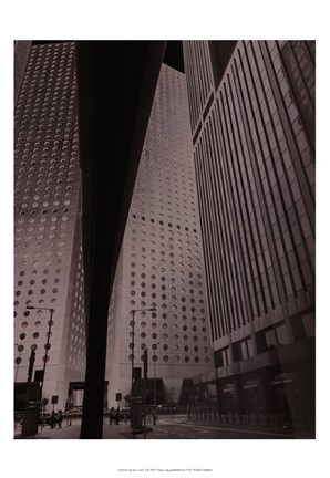 Framed Skyrise View I Print