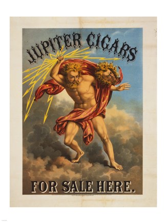Framed Jupiter cigars for sale here Print