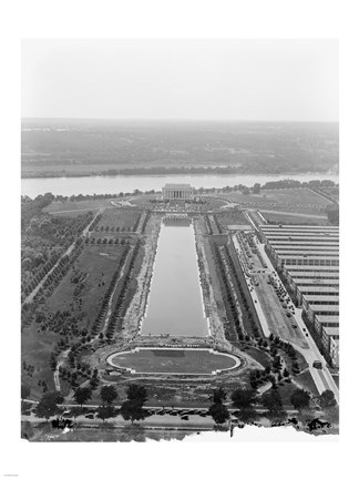 Framed Lincoln Memorial Print