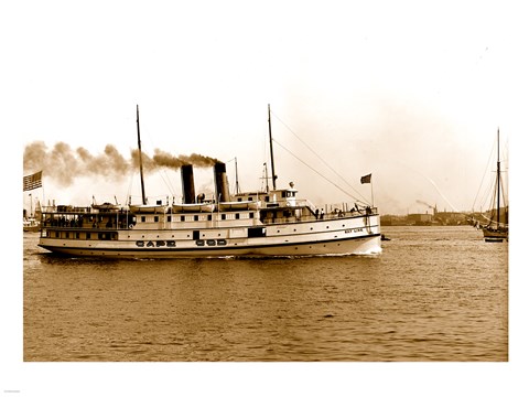 Framed S.S. Cape Cod Print