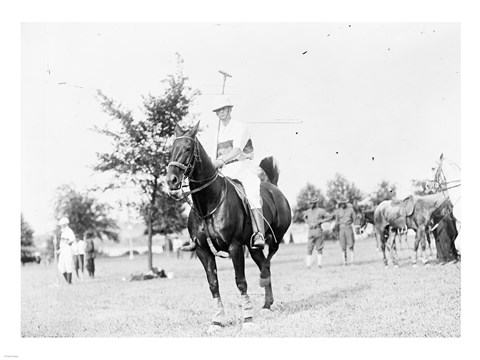 Framed ARMY POLO Print