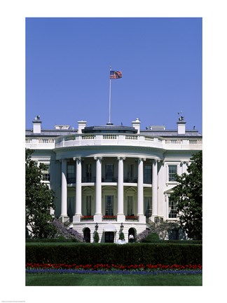 Framed White House, Washington D.C., USA Print
