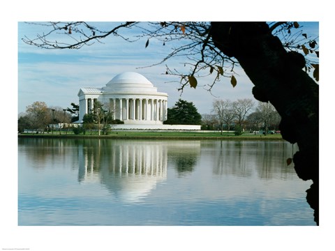 Framed Jefferson Memorial Washington, D.C. USA Print