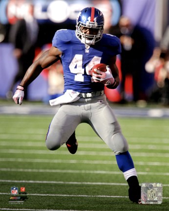 Framed Ahmad Bradshaw 2011 Action Print