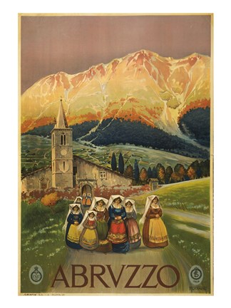 Framed Abruzzo Print