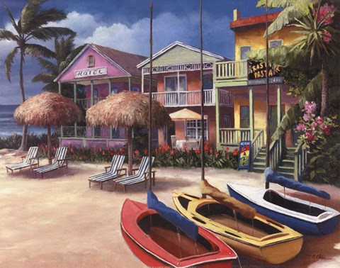 Framed Rasta Pasta Print