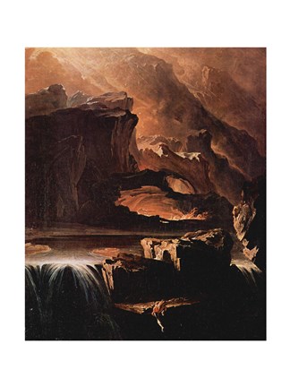 Framed Sadak Climbing in Search of the Waters of Oblivion Print