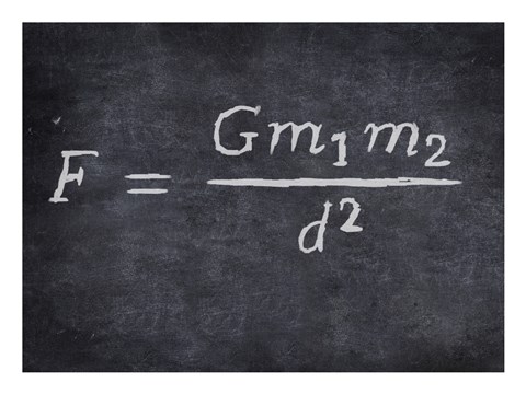 Framed Gravity Print