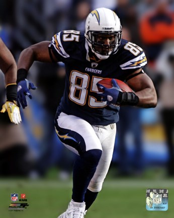 Framed Antonio Gates 2011 Action Print