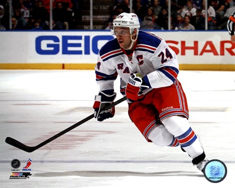 Framed Ryan Callahan 2011-12 Action Print