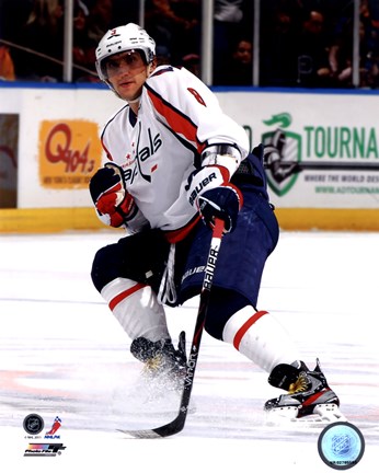Framed Alex Ovechkin 2011-12 Action Print