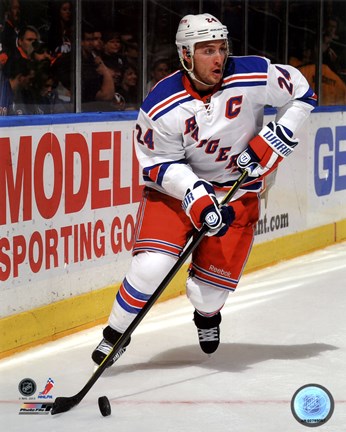 Framed Ryan Callahan 2011-12 Action Print